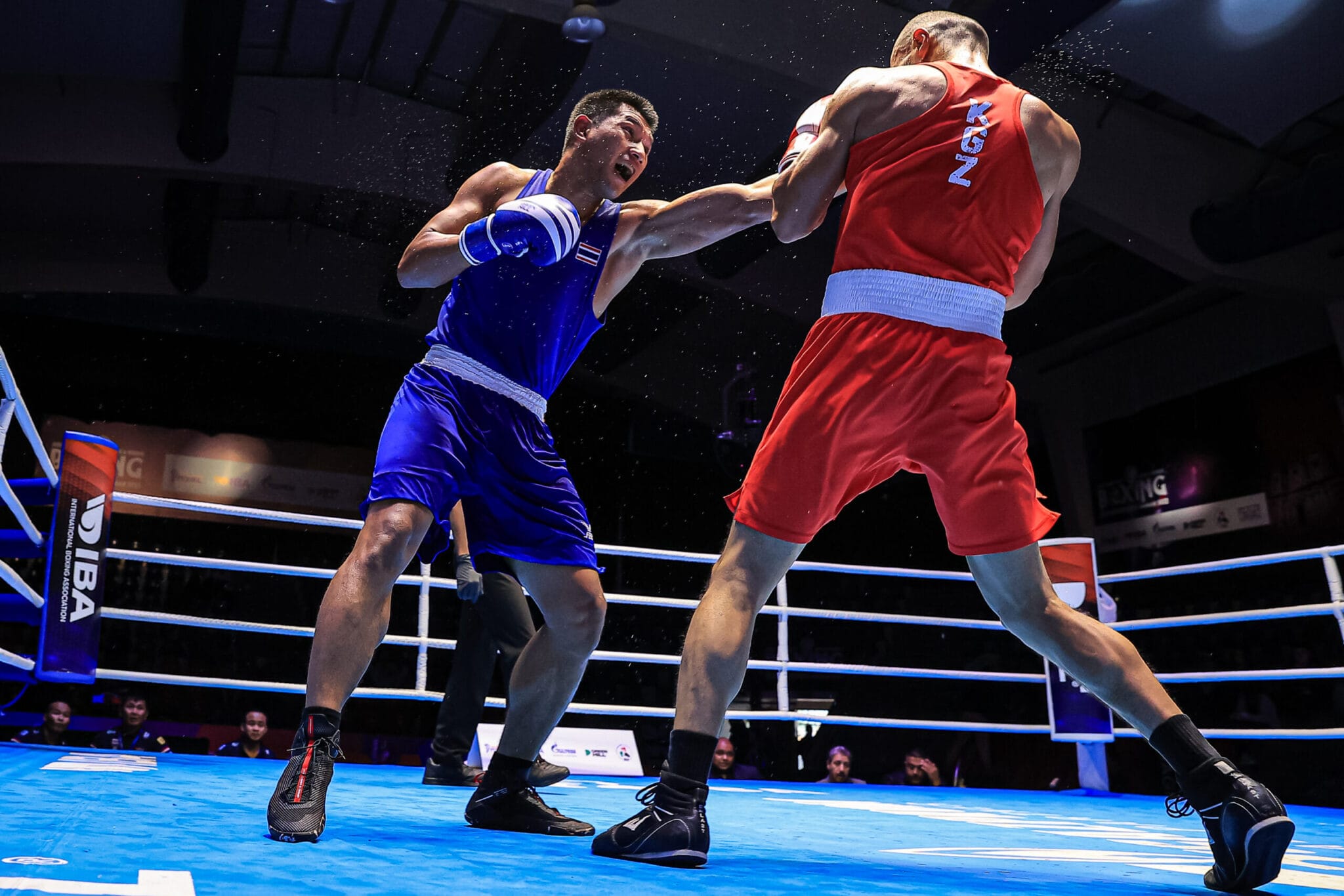 The semifinal bouts of the ASBC Asian Elite Boxing Championships