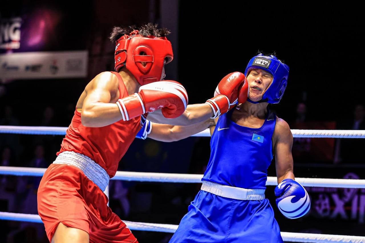 The Women’s Final Bouts Of The Asbc Asian Elite Boxing Championships 