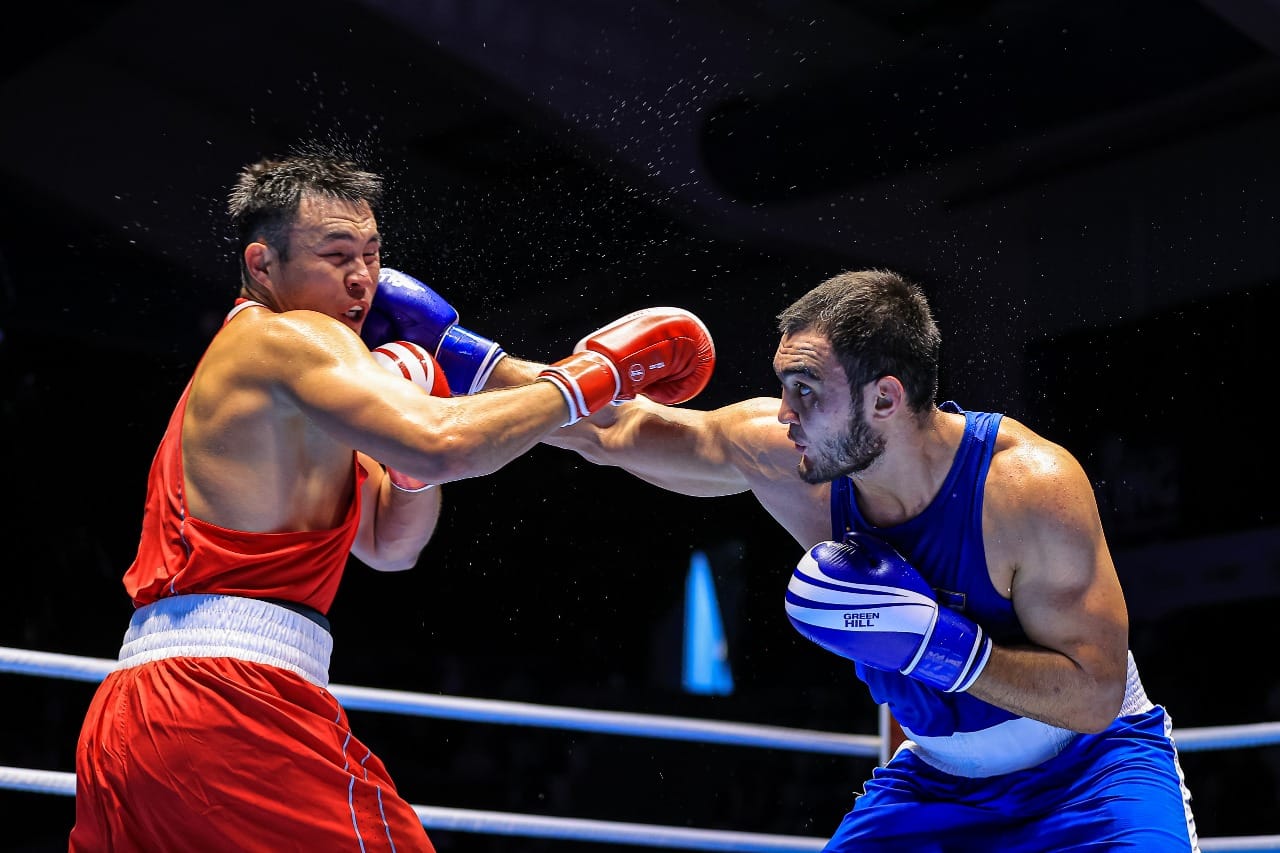 All the champions of the ASBC Asian Elite Boxing Championships are