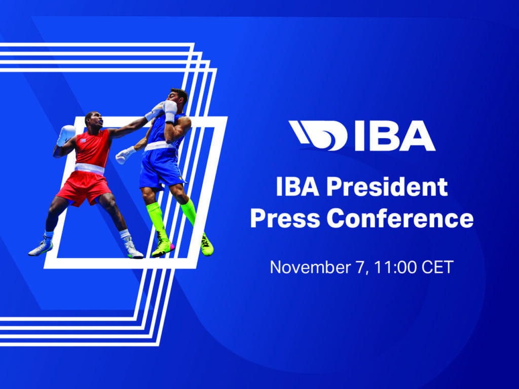 Press Conference of IBA President November 7th, 1100 CET IBA