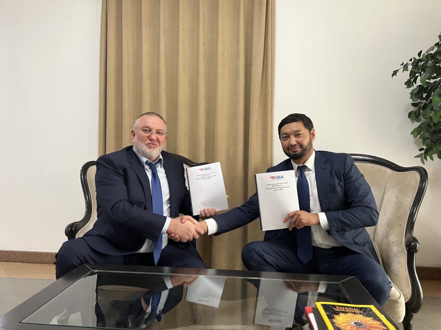 Host City Agreement signed with Kazakhstan Boxing Federation for the