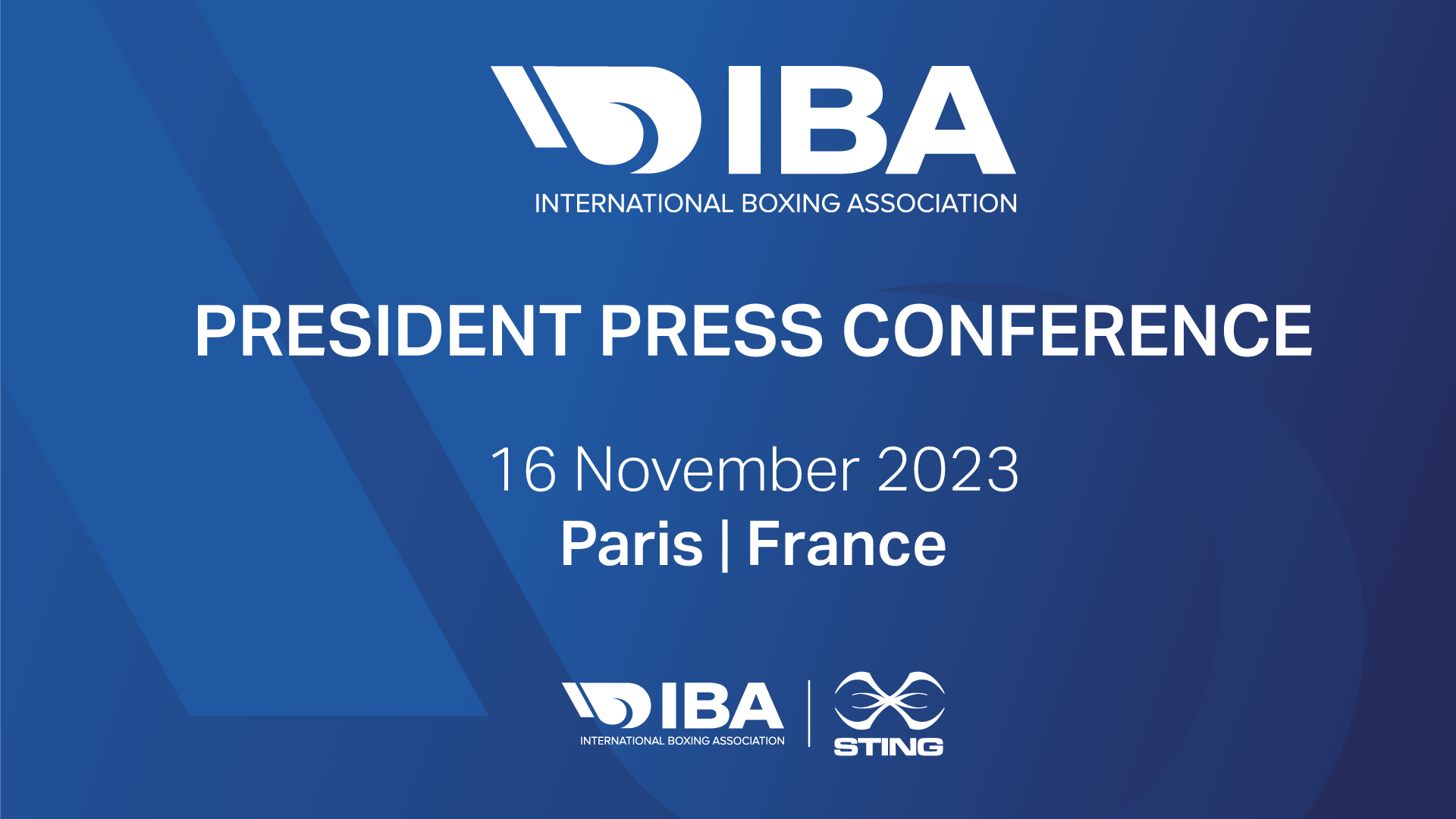 IBA President’s and Athletes’ Press Conference IBA